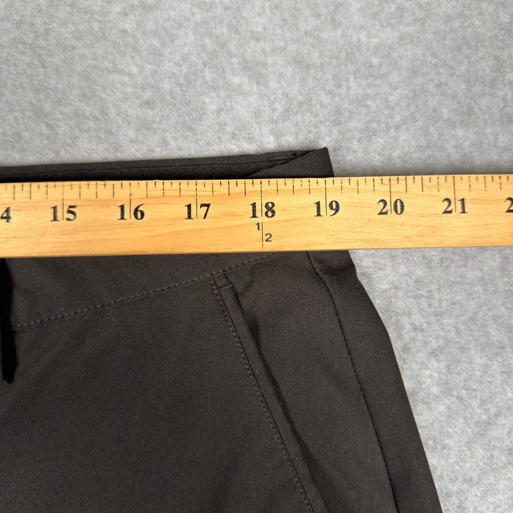 Greg Norman Shark Mens 38x30 Black Trousers Golf Performance Stretch Chino - Picture 2 of 8